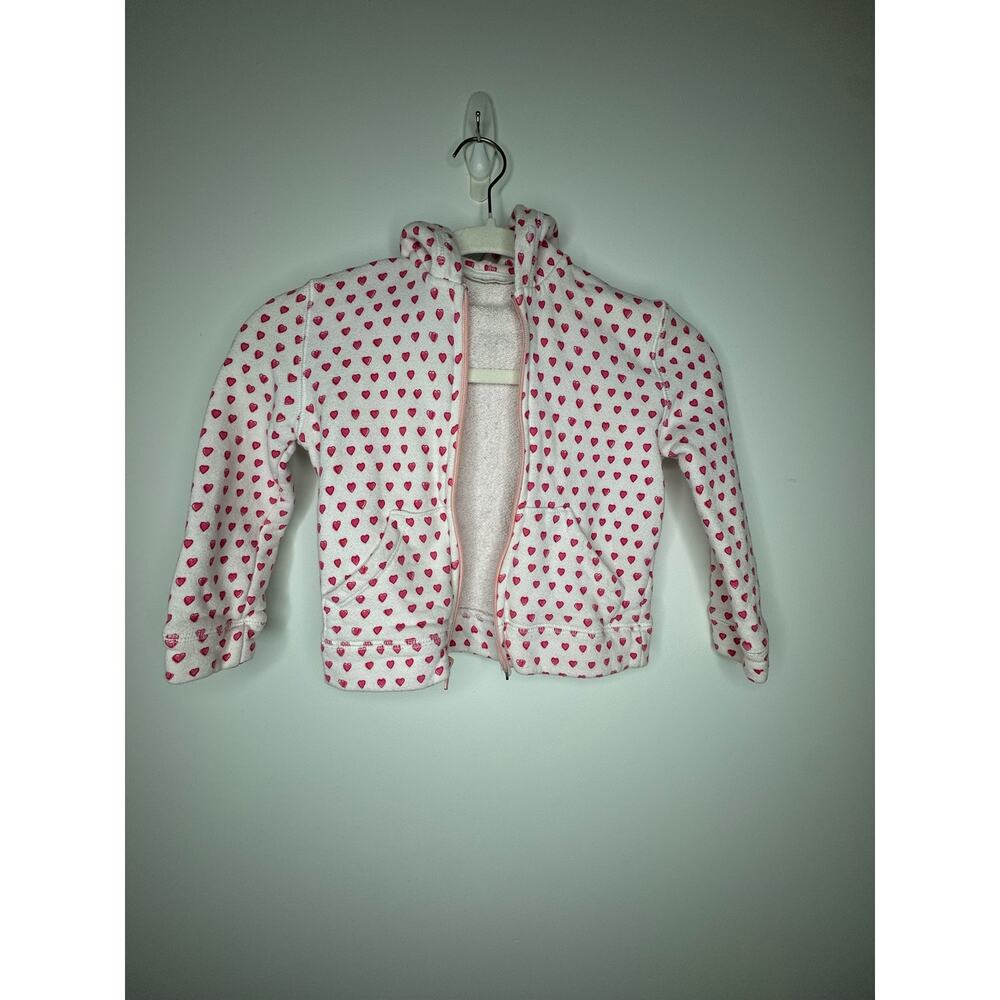 Roller Rabbit Kids Hearts Zip Up Jacket Size 6